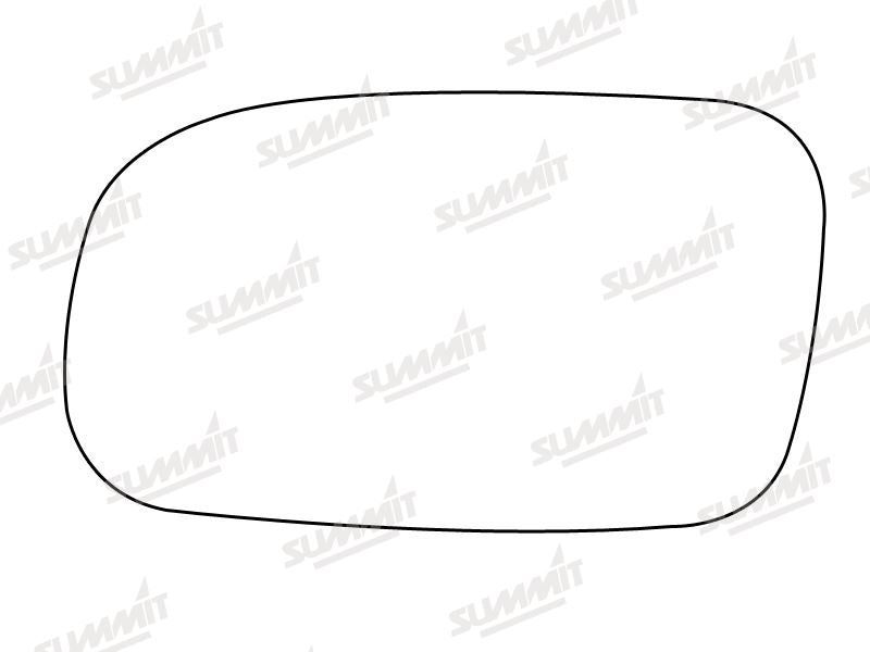 Summit Stick-On Standard Mirror Glass fits Daewoo Nexia LHS - Summit - My Roof Bars