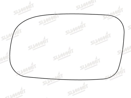 Summit Stick-On Standard Mirror Glass fits Daewoo Nexia LHS - Summit - My Roof Bars