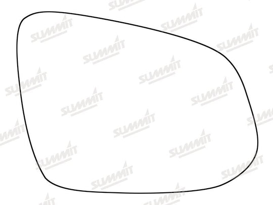 Summit Stick-On Standard Mirror Glass fits Toyota Rav4 13 on RHS - Summit - My Roof Bars