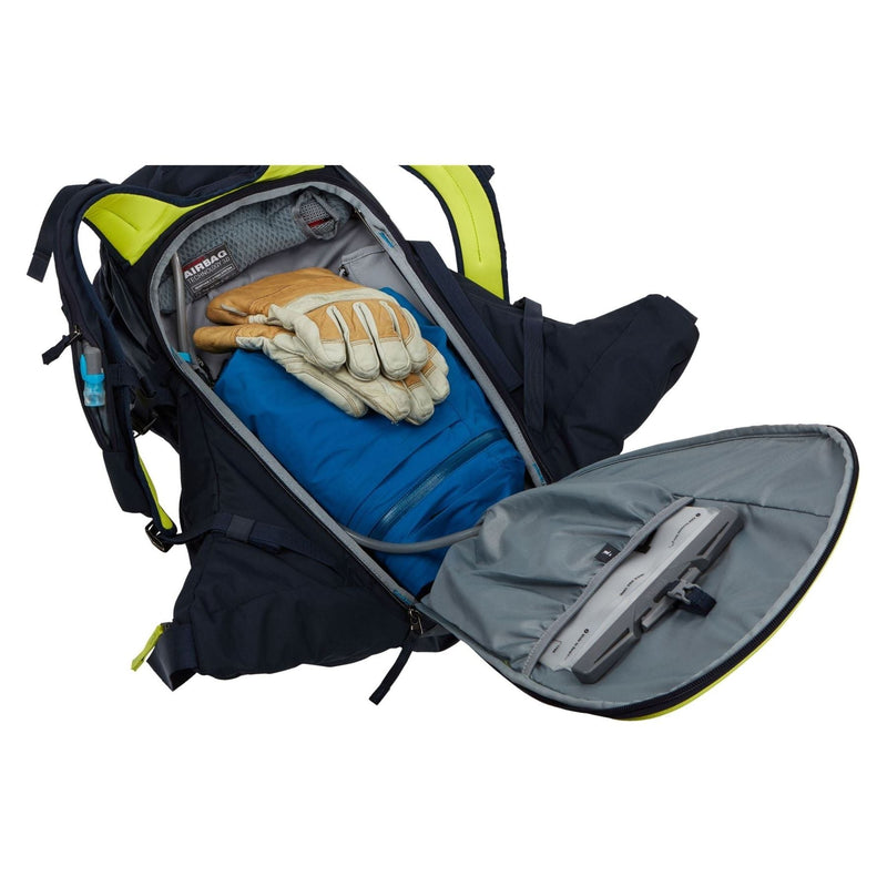 Thule Upslope 35L Removable Airbag 3.0 ready* Ski and Snowboard Rucksack Lime Punch green