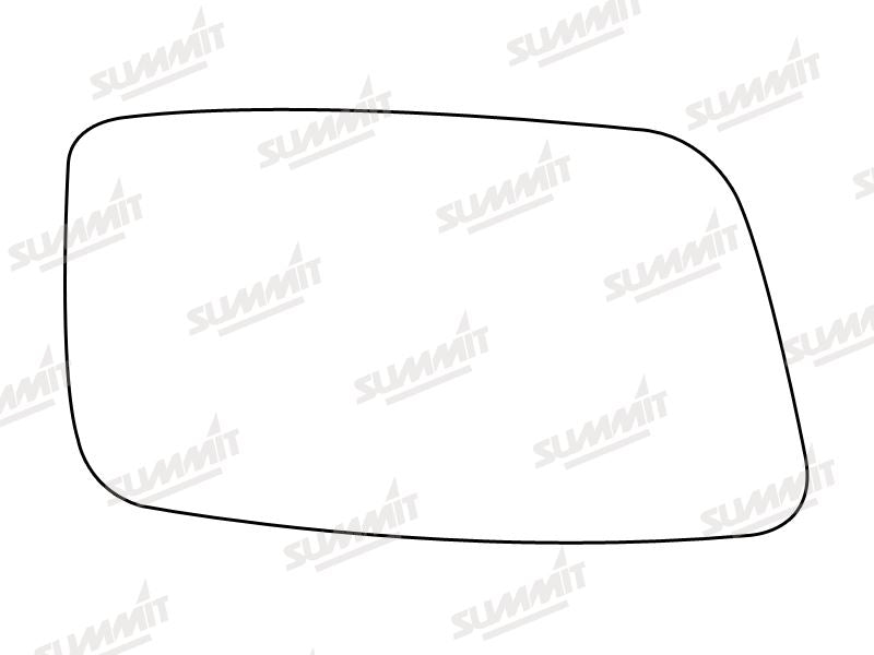 Summit Stick-On Standard Mirror Glass fits Renault 21 RHS - Summit - My Roof Bars