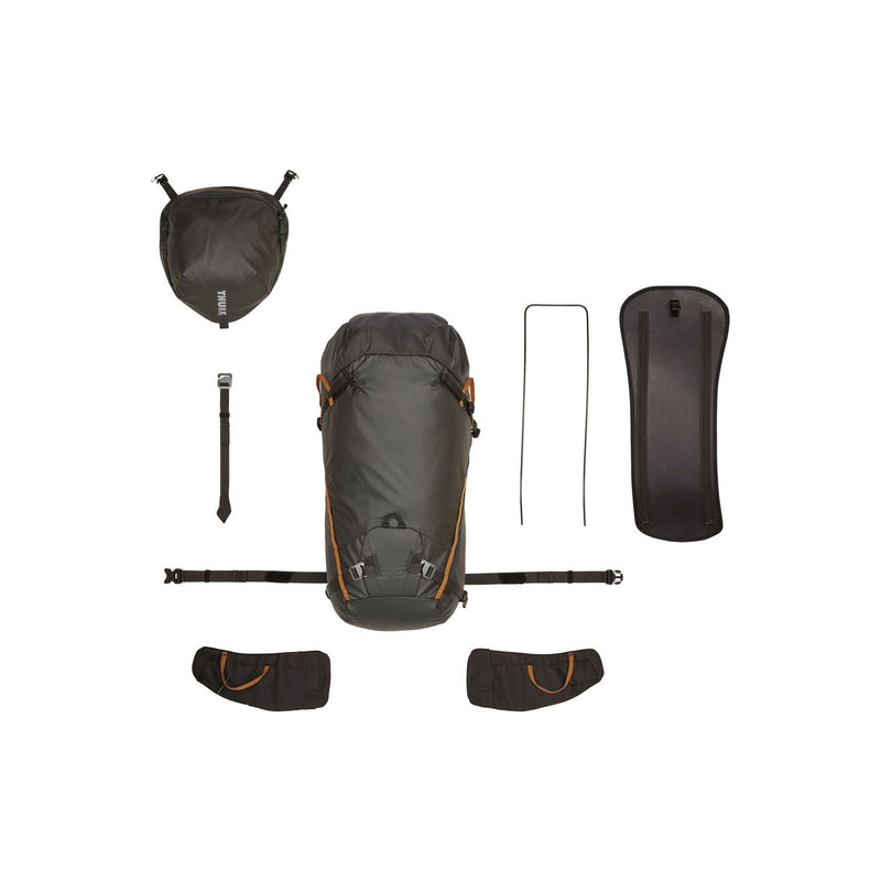 Thule Stir Alpine 40L hiking rucksack obsidian grey Hiking backpack