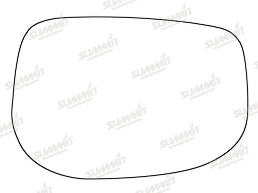 Summit Heated Backing Plate with Standard Glass fits Honda Jazz 09-19 RHS - Summit - My Roof Bars