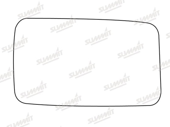 Summit Stick-On Standard Mirror Glass fits Renault 11 RHS - Summit - My Roof Bars