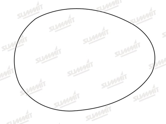 Summit Stick-On Aspheric Mirror Glass fits BMW Mini 07 on LHS RHS - Summit - My Roof Bars