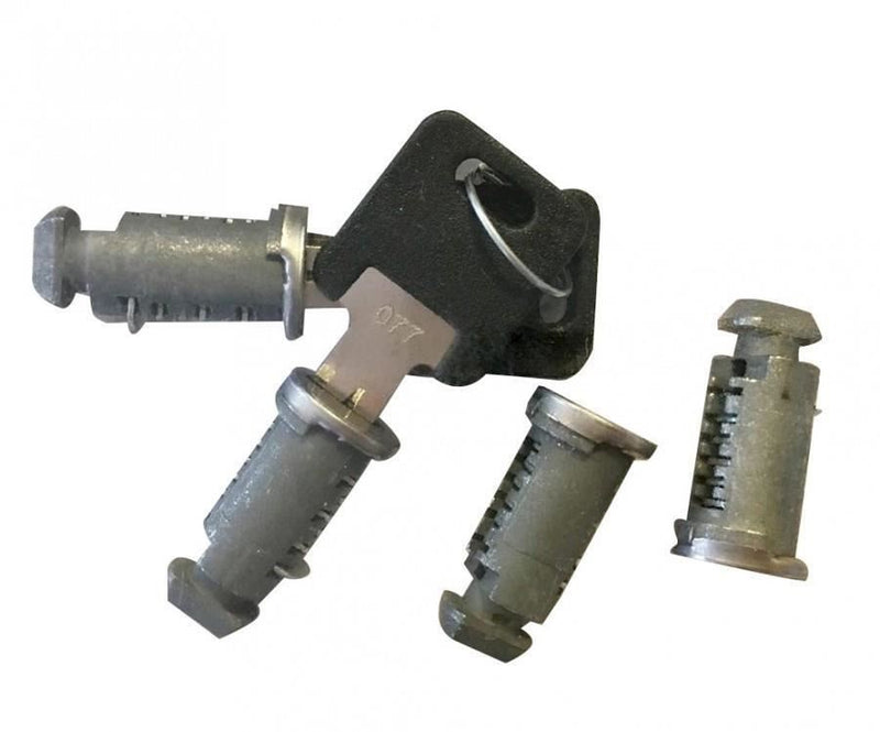 Summit Roof Bar Lock Set – Replacement Lock Barrels & Key
