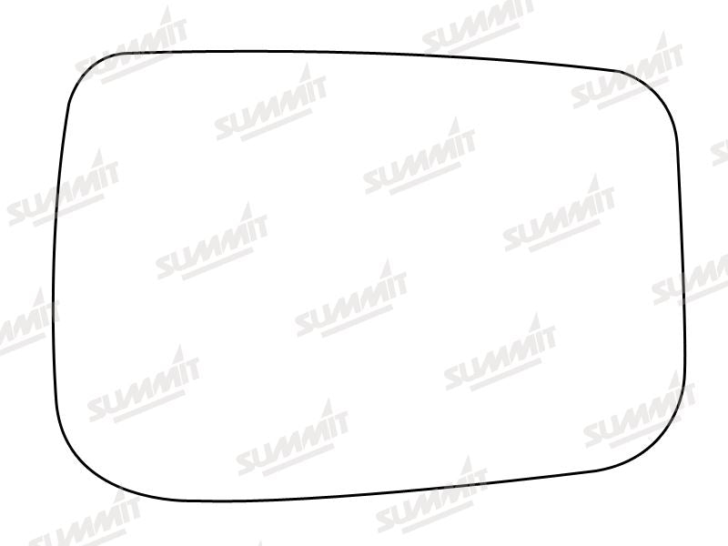 Summit Stick-On Standard Mirror Glass fits Ford Granada LHS - Summit - My Roof Bars
