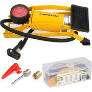 Dunlop Single Barrel Foot Air Pump Car Bike Bicycle Manometer Inflatables Balls - Dunlop - My Roof Bars