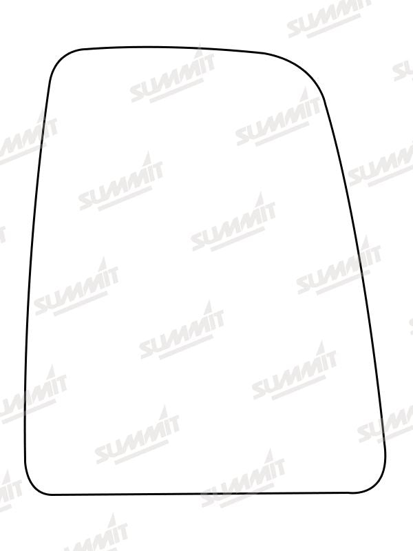 Summit Heated Base Plate With Commercial Mirror Glass fits Ford Transit 14 to 16 RHS - Summit - My Roof Bars