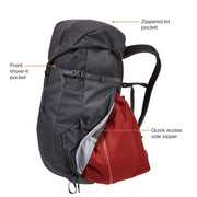 Thule AllTrail X 25L hiking backpack - Obsidian - Thule - My Roof Bars