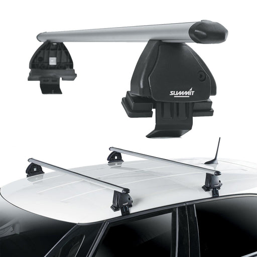 Summit SUP-A110 Premium Aluminium Multi-Fit Roof Bars, Lockable, Set of 2 - Summit - My Roof Bars