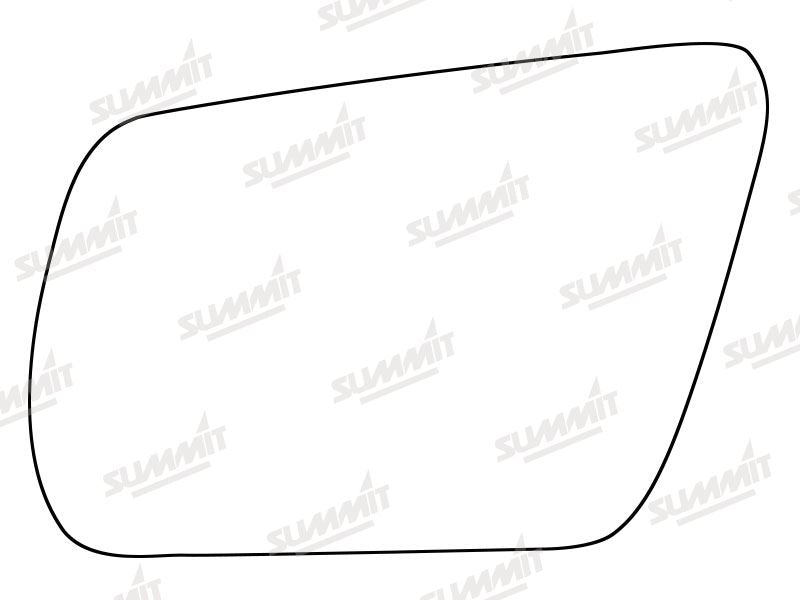 Summit Stick-On Standard Mirror Glass fits Audi A6 Allroad LHS - Summit - My Roof Bars