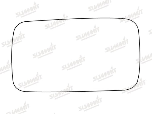 Summit Stick-On Standard Mirror Glass fits Fiat Uno 45 LHS RHS - Summit - My Roof Bars