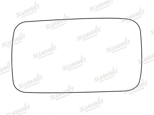 Summit Stick-On Standard Mirror Glass fits Fiat Uno 45 LHS RHS - Summit - My Roof Bars