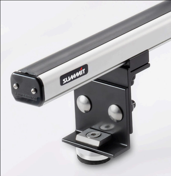Summit Commercial 2 x Aluminium Fixed Point Roof Bars Rack 1.25m SULC-009 - Summit - My Roof Bars