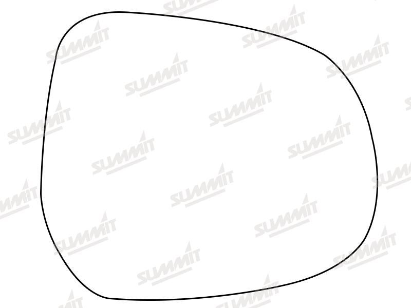 Summit Heated Base Plate With Standard Mirror Glass fits Vauxhall Agila 08 on Suzuki Splash 08 on RHS - Summit - My Roof Bars