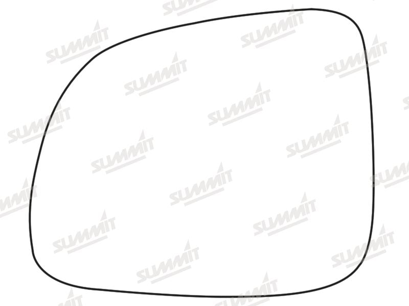 Summit Stick-On Standard Mirror Glass fits Ssangyong Korando LHS - Summit - My Roof Bars