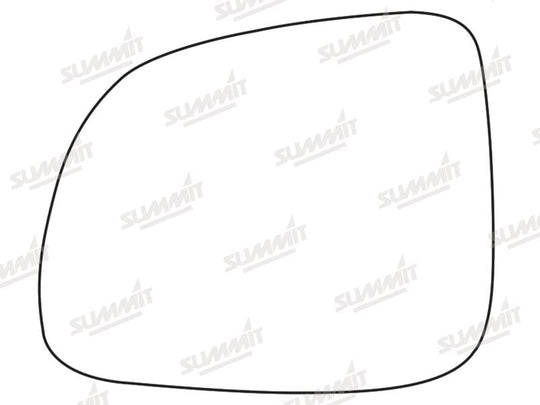 Summit Stick-On Standard Mirror Glass fits Ssangyong Korando LHS - Summit - My Roof Bars