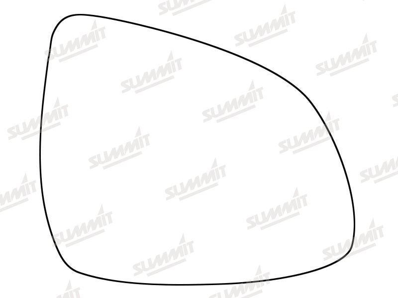 Summit Stick-On Standard Mirror Glass fits BMW X3, X4 & X5 RHS - Summit - My Roof Bars