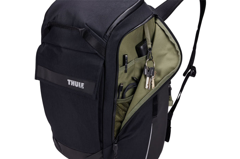 Thule Paramount hybrid bike pannier and backpack 26L black