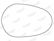 Summit Stick-On Standard Mirror Glass fits Lancia Ypsilon LHS & RHS - Summit - My Roof Bars