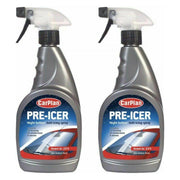 2x CarPlan Pre-Icer Night before De-Icer Anti-Icing Spray 500ml Trigger Spray -25c - CarPlan - My Roof Bars