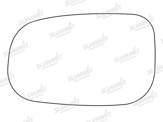 Summit Stick-On Aspheric Mirror Glass fits Volvo S40, S60, S80, C30 LHS - Summit - My Roof Bars