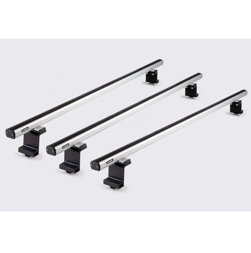 Summit Commercial 3 x Aluminium Fixed Point Roof Bars Rack 1.5m SULC-012