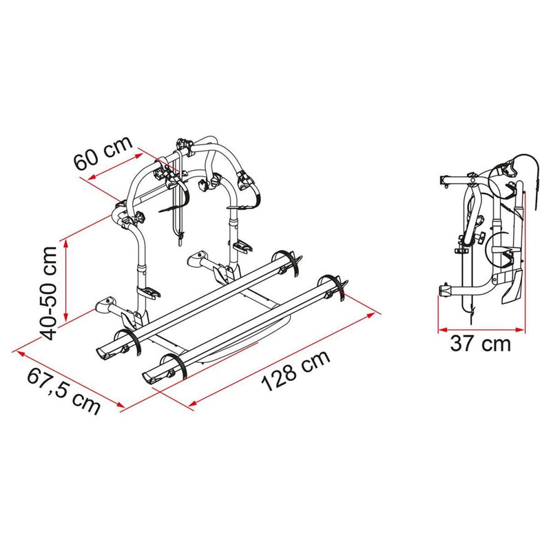 Fiamma Carry-Bike Pro C Knaus - Eifelland - Fiamma - My Roof Bars