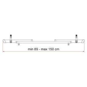 Fiamma Bikerail Quick C Black Caps 98656-369