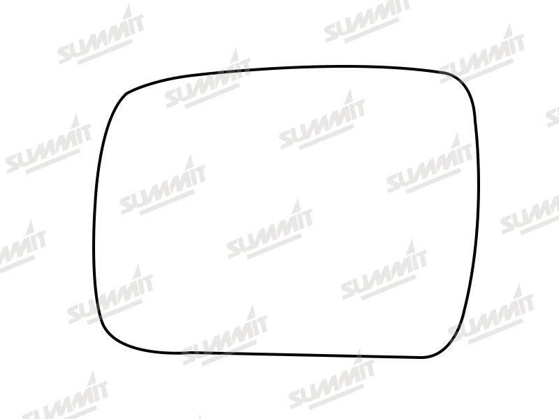 Summit Stick-On Standard Mirror Glass fits Land Rover Discovery 09 to 13 LHS - Summit - My Roof Bars