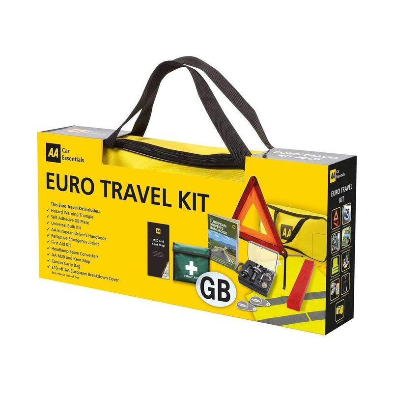 AA Euro Travel Kit Pack European Driving Legal Requirements France Spain Germany - AA - My Roof Bars