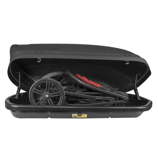 Menabo Mania 460 Litre Black Roof Box (75kg Max.) - Menabo - My Roof Bars