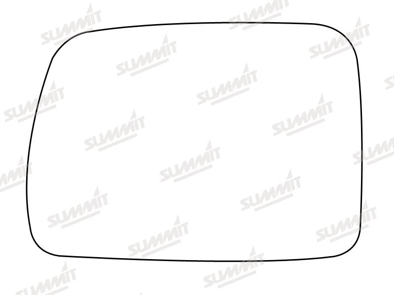 Summit Stick-On Standard Mirror Glass fits BMW X5 00 on LHS - Summit - My Roof Bars