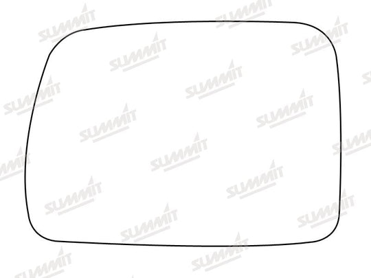 Summit Stick-On Standard Mirror Glass fits BMW X5 00 on LHS - Summit - My Roof Bars