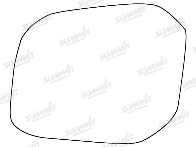 Summit Heated Base Plate With Standard Mirror Glass fits VW Caddy MPV Only 16 on LHS - Summit - My Roof Bars