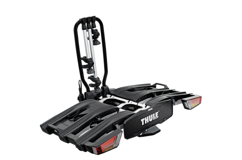 Thule EasyFold XT three-bike platform towbar bike rack black/aluminium Towbar Bike Rack