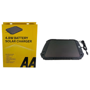 AA 4.8W XL 12V Car Van Caravan Solar Panel Trickle Battery Charger Power Supply - AA - My Roof Bars