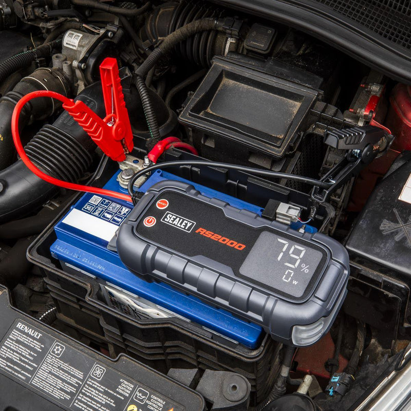 Sealey RoadStart 12V Jump Starter Power Pack 2000A RS2000 - Sealey - My Roof Bars
