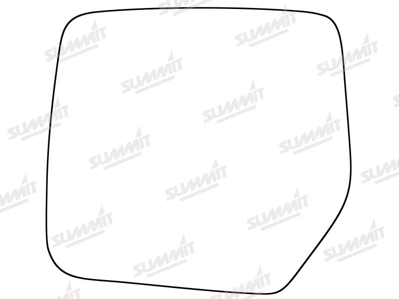 Summit Stick-On Standard Mirror Glass fits Jeep Patriot 08 to 17 LHS - Summit - My Roof Bars