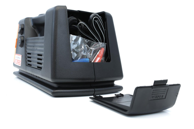 Streetwize Tyre Inflator - 12V - Compressor With Gauge & Light - 0-260 PSI