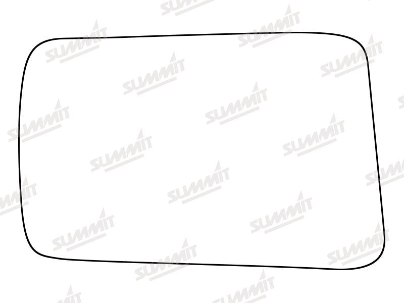 Summit Stick-On Standard Mirror Glass fits Proton RHS - Summit - My Roof Bars