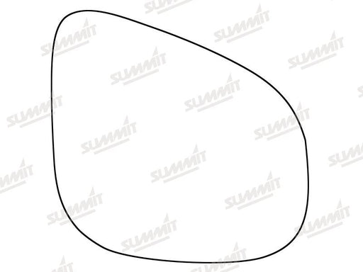 Summit Stick-On Standard Mirror Glass fits Renault Kangoo 12 on RHS - Summit - My Roof Bars
