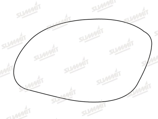 Summit Heated Base Plate With Standard Mirror Glass fits Vauxhall Vectra 99 to 02 LHS - Summit - My Roof Bars