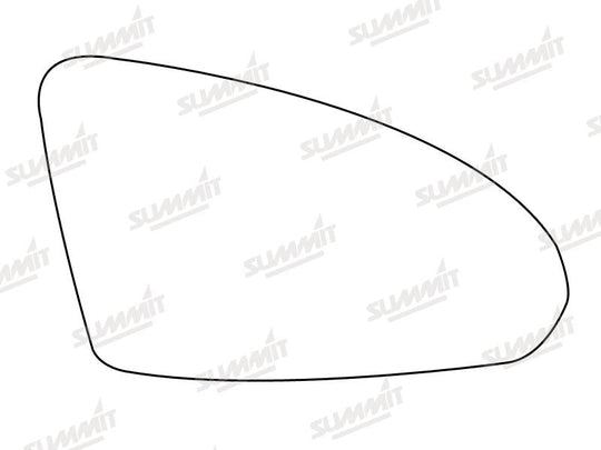 Summit Stick-On Standard Mirror Glass fits Nissan Primera 02 on RHS - Summit - My Roof Bars