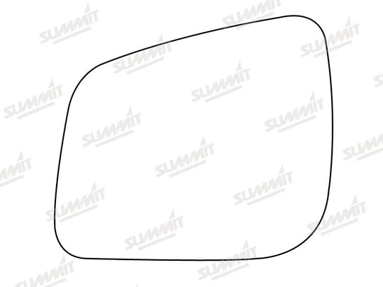 Summit Stick-On Aspheric Mirror Glass fits Mercedes A B Class 09 on LHS - Summit - My Roof Bars