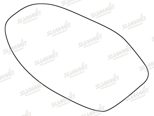 Summit Stick-On Standard Mirror Glass fits Audi A7 & RS7 RHS - Summit - My Roof Bars