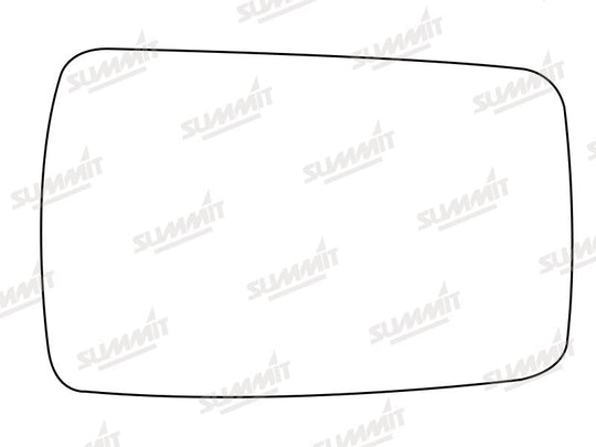 Summit Stick-On Standard Mirror Glass fits Ford Escort Orion 35 Van RHS - Summit - My Roof Bars