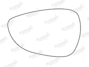 Summit Stick-On Standard Mirror Glass fits Ford Fiesta 09 on LHS - Summit - My Roof Bars