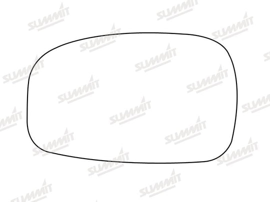 Summit Stick-On Standard Mirror Glass fits Peugeot 306 RHS - Summit - My Roof Bars